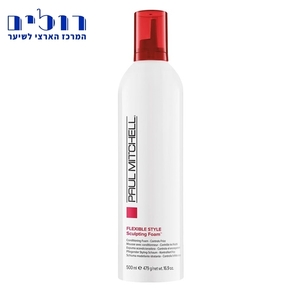 מוס לעיצוב שיער מתולתל 500מ"ל PAUL MITCHELL Sculpting Foam