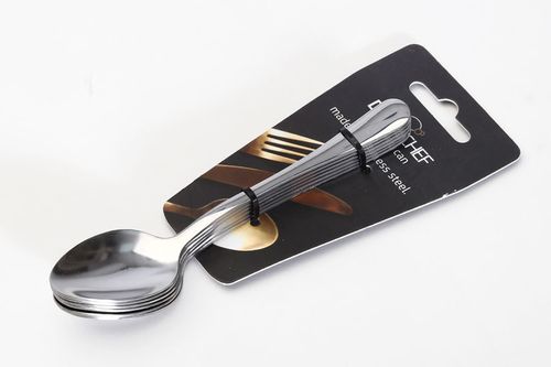 סט 6 כפיות נירוסטה