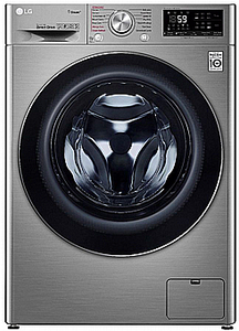מכונת כביסה 10.5 ק"ג משולבת מייבש 7 ק"ג דגם LG F16107WDE כסוף