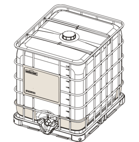 מיכל 1000 ליטר (קוביית IBC) שטוף  - 3 צול מיכל מים 120*100*h115