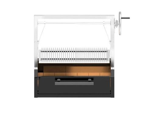 גריל פחם Singolo Argentina 83 Built-in עם גשר עליון מנירוסטהגריל פחם Singolo Argentina 83 Built-in עם גשר עליון מנירוסטה