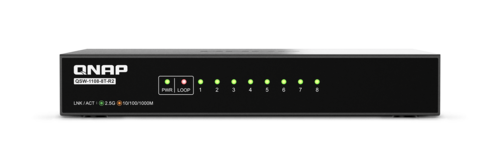 מתג לא מנוהל QNAP 8-Port 2.5GbE QSW-1108-8T-R2