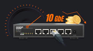 מתג לא מנוהל 5 פורטים QNAP QSW-3205-5T 10GbE