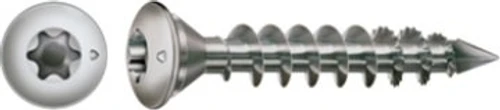 ברגי עץ 8X50 נירוסטה A1 (50 יח') 35708000601001