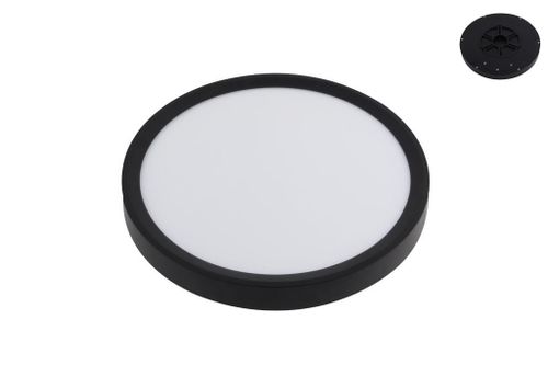 פלפון עגול 60W שחור SOHO 60cm CCT