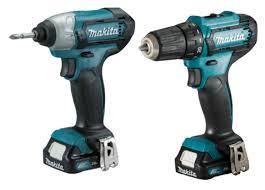 סט 2 כלים 12V נטען עם 2 סוללות 1.5A ומטען MAKITA CLX224SX מקיטה
