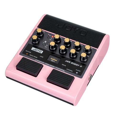 מגבר גיטרה נייד JOYO JAM BUDDY II שחור - מגבר חכם עם בלוטות', לופר ומכונת תופים לתרגול מקצועי בכל מקום