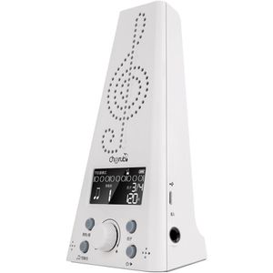 מטרונום + טיונר עומד דמוי מכני Cherub WMT-230 WHITE