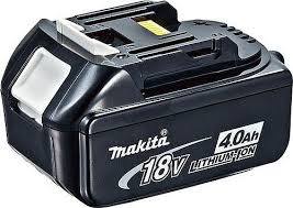 סט 2 סוללות 18V 4Ah דגם BL1840 ומטען מהיר DC18RC מבית Makita מקיטה