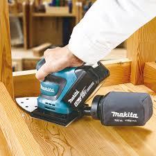 מלטשת רוטטת נטענת כולל סוללה 5AH (ללא מטען) MAKITA מקיטה