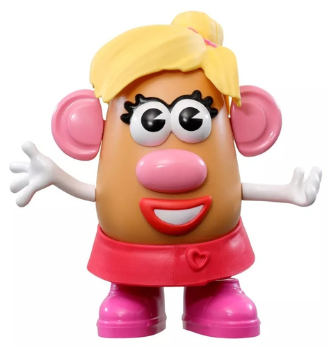 גברת תפוח אדמה קלאסי Mrs. Potato Head עם 12 חלקים