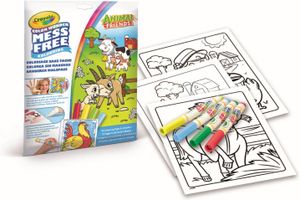 ערכת ציור ללא ליכלוך Color Wonder 18 דפים ו 4 טושים – חברים בחווה