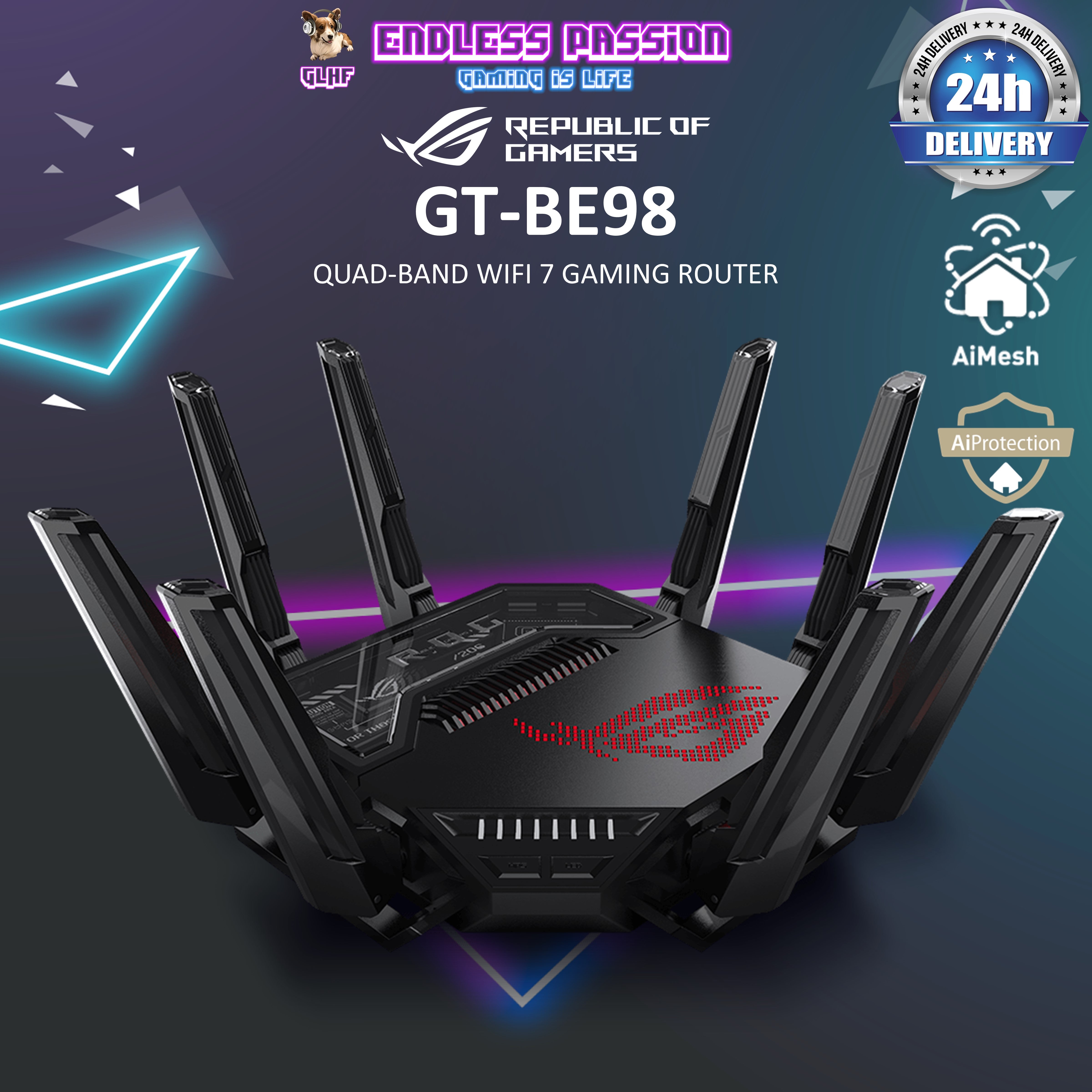 ראוטר גיימינג ROG Rapture GT-BE98