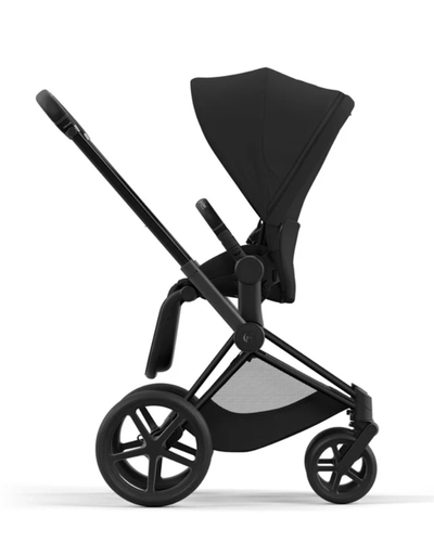 עגלה משולבת Priam 4 לתינוק Sepia Black שלדה שחור מט Cybex