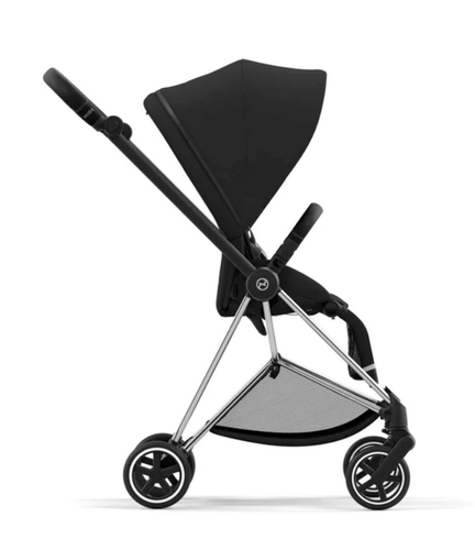 עגלה משולבת MIOS 3 לתינוק Sepia Black שלדה כרום שחור Cybex