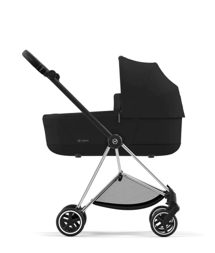 עגלה משולבת MIOS 3 לתינוק Sepia Black שלדה כרום שחור Cybex