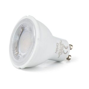  נורת דקרויקה לד לבנה לעמעום 30° GU10 6W אור חם 