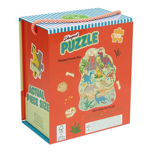 פאזל 120 חלקים מעוצב דינוזאור