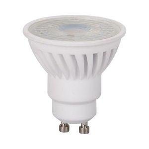  נורה קרמית לבנה GU10 9W 36º אור קר 