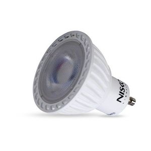  נורת דקרויקה לבנה 36° GU10 7W אור קר 