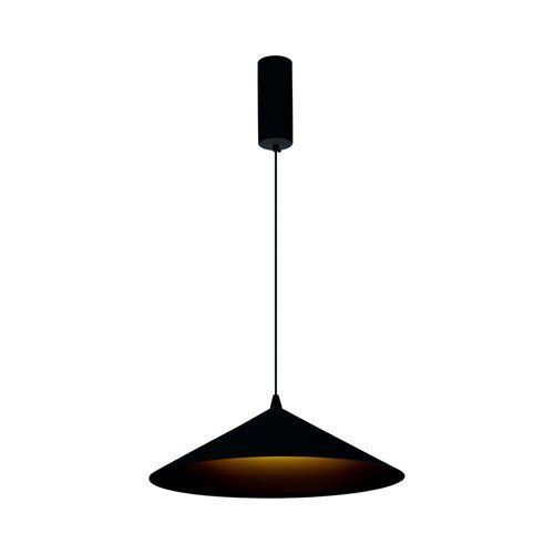  מנורת תליה KORA 11W 40CM גוף שחור אור חם 