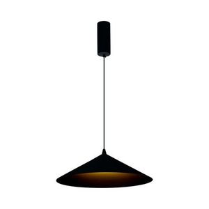  מנורת תליה KORA 11W 40CM גוף שחור אור חם 