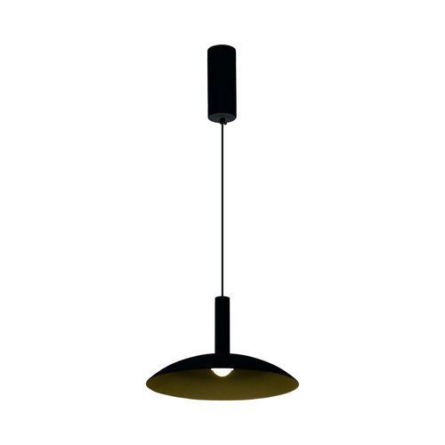  מנורת תליה VELA 11W 30CM גוף שחור אור חם 