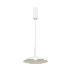  מנורת תליה VELA 11W 30CM גוף לבן אור חם 