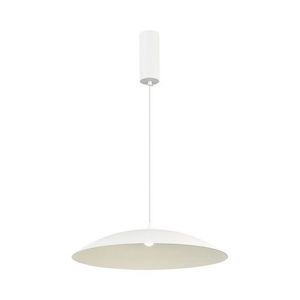  מנורת תליה LUMA 11W 45CM גוף לבן אור חם 