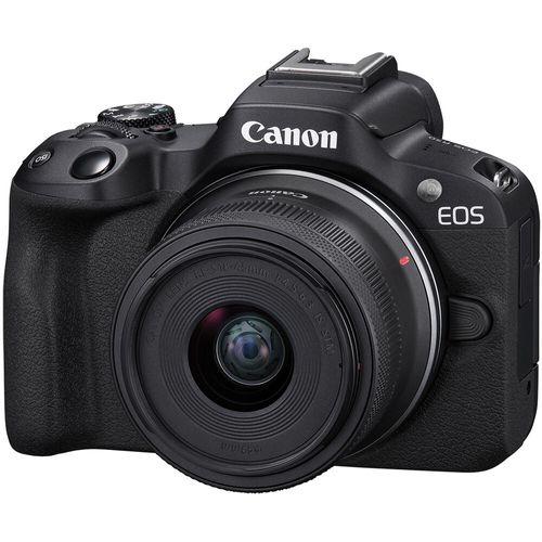 מצלמה Canon EOS R50 kit 18-45mm Creator Kit (Black)  יבואן רשמי