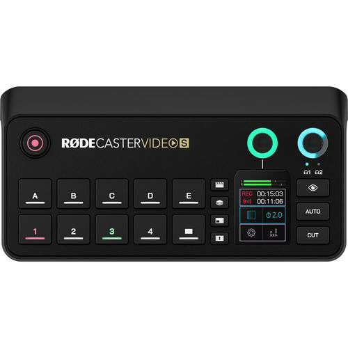 קונסולת הפקת וידאו וסאונד Rode RODECaster Video S