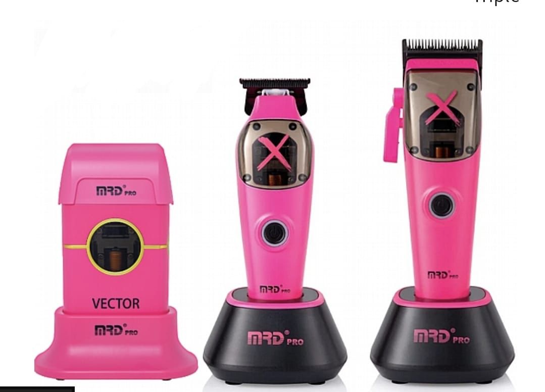 סט מכונות תספורת וגילוח מקצועיות MRD PRO Ultimate X Triple