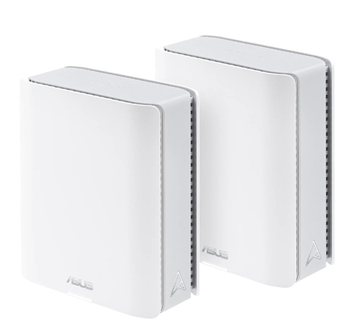ראוטר (שתי יחידות) Asus ZenWiFi BT8 Tri-Band Mesh Wireless WiFi 7 - צבע לבן