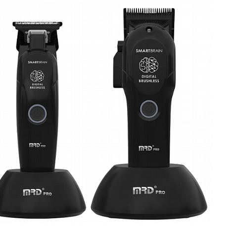 סט מכונות תספורת MRD PRO SmartBrain DUO 3969ST - שחור