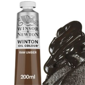 צבע שמן 200 מ"ל Winton Oil Colour Raw Umber 554