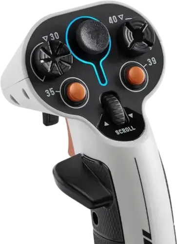 Thrustmaster ג'ויסטיק מקצועי דו-צדדי לטיסה וחלל Sol-R 1 Flightstick