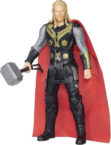בובת תור עם גרזן Age of Ultron Titan Hero Tech Thor עם אפקטים קוליים