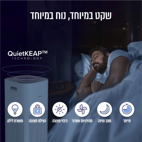 מטהר אוויר חכם Levoit Core 600S