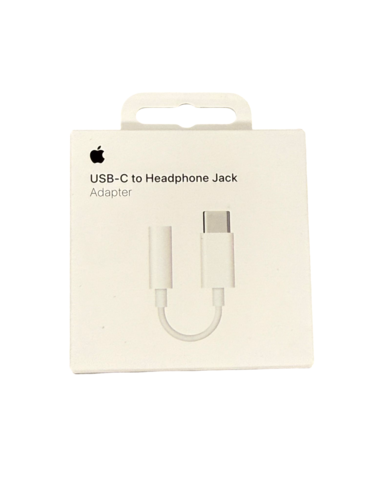 מתאם מקורי Apple USB-C ל-3.5 מ״מ לאוזניות – איכות שמע גבוהה
