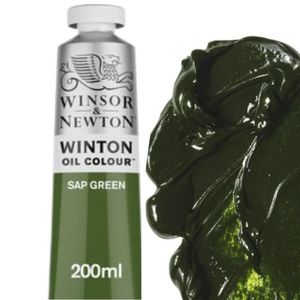 צבע שמן 200 מ"ל Winton Oil Colour Sap Green 599