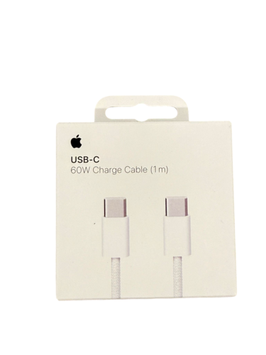 כבל טעינה מקורי Apple USB-C 60W באורך 1 מטר