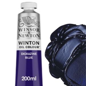 צבע שמן 200 מ"ל Winton Oil Colour Dioxazine Blue 406