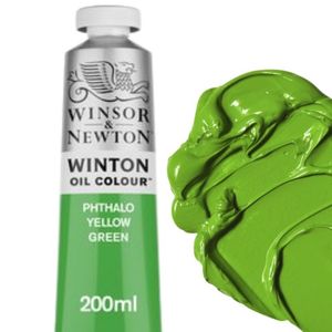 צבע שמן 200 מ"ל Winton Oil Colour Phthalo Yellow Green 403