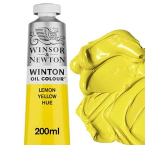צבע שמן 200 מ"ל Winton Oil Colour Lemon Yellow Hue 346