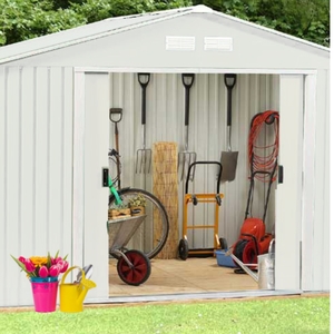 מחסן מתכת פרמיום דגם 2.77X2.55 Garden  T98  GARDEN TOP 