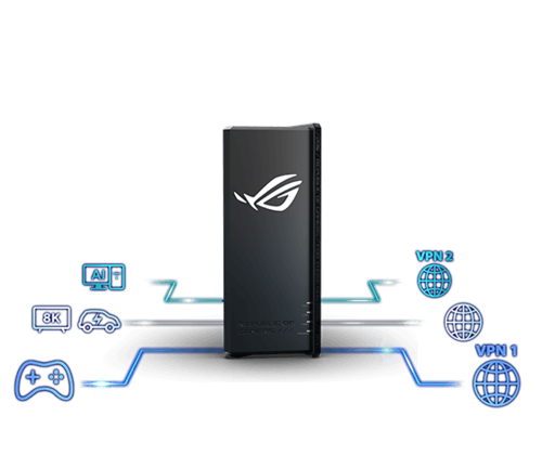 ראוטר ASUS ROG STRIX GS-BE18000 TRI-BAND WIFI7