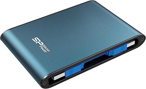כונן קשיח חיצוני Silicon Power Armor A80 USB 3.2 SP010TBPHDA80S3B 1TB מוגן IPX7 (כחול)