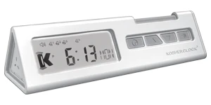 שעון מעורר לשבת KC3-B צבע לבן