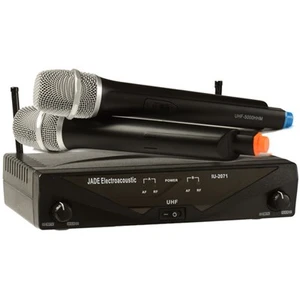 מקלט זוגי + זוג מיקרופונים אלחוטיים JADE IU2071