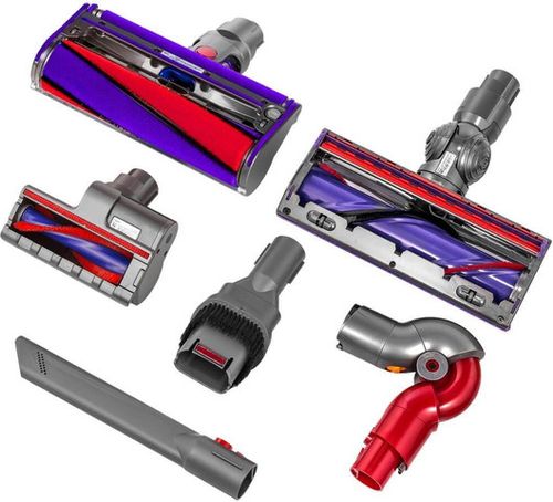 שואב אבק אלחוטי נטען Dyson V10 absolute NEW SV27 עם 6 אביזרים כולל מפרק reach under